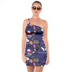 STRANGER THINGS One Soulder Bodycon Dress