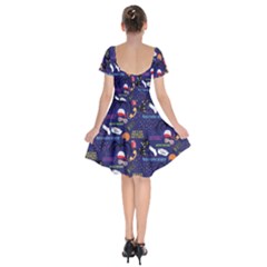 Short Sleeve Bardot Dress 