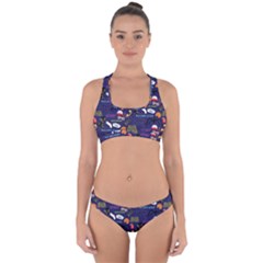 STRANGER THINGS Cross Back Hipster Bikini Set from ArtsNow.com