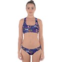 Cross Back Hipster Bikini Set 