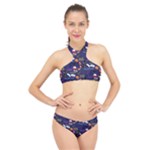 STRANGER THINGS High Neck Bikini Set