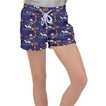 STRANGER THINGS Women s Velour Lounge Shorts