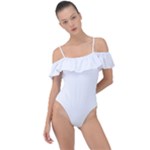 MAGICAL PARK Frill Detail One Piece Swimsuit - N1874