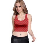 Holiday Racer Back Crop Top