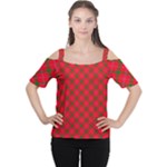Holiday Cutout Shoulder Tee