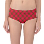 Holiday Mid-Waist Bikini Bottoms