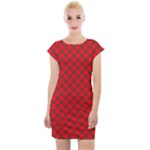Holiday Cap Sleeve Bodycon Dress