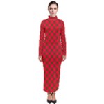 Holiday Turtleneck Maxi Dress