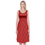 Holiday Midi Sleeveless Dress