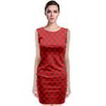 Holiday Classic Sleeveless Midi Dress