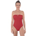 Holiday Tie Back One Piece Swimsuit