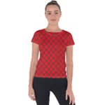 Holiday Short Sleeve Sports Top 