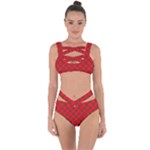 Holiday Bandaged Up Bikini Set 
