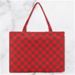 Holiday Zipper Medium Tote Bag
