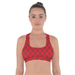Holiday Cross Back Sports Bra