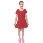 Holiday Kids  Short Sleeve Velvet Dress
