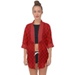 Holiday Open Front Chiffon Kimono