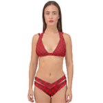 Holiday Double Strap Halter Bikini Set