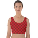 Holiday Velvet Crop Top