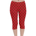Holiday Velvet Capri Leggings 