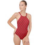 Holiday High Neck One Piece Swimsuit