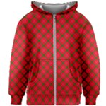 Holiday Kids  Zipper Hoodie Without Drawstring