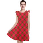 Holiday Tie Up Tunic Dress