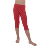 Holiday Kids  Lightweight Velour Capri Leggings 