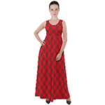 Holiday Empire Waist Velour Maxi Dress