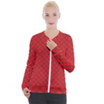 Holiday Casual Zip Up Jacket