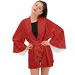 Holiday Long Sleeve Kimono