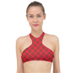 Holiday High Neck Bikini Top