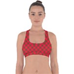 Holiday Cross Back Hipster Bikini Top 