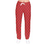 Holiday Women velvet Drawstring Pants