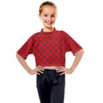Holiday Kids Mock Neck Tee