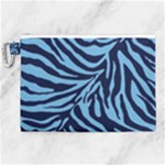 Zebra 3 Canvas Cosmetic Bag (XL)