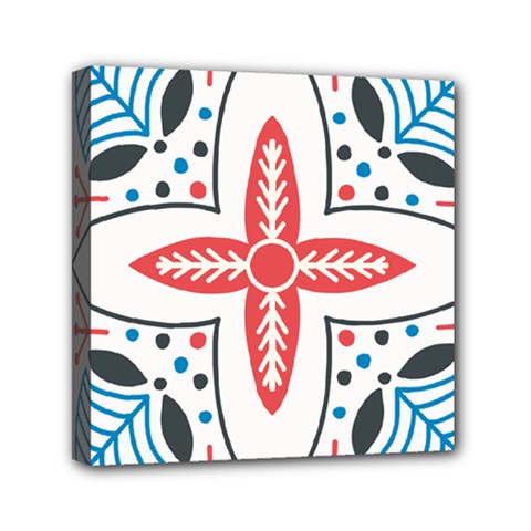 Motif Mini Canvas 6  x 6  (Stretched) from ArtsNow.com