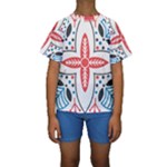 Motif Kids  Short Sleeve Swimwear