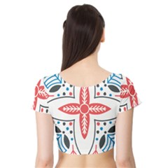 Short Sleeve Crop Top 