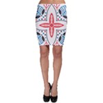 Motif Bodycon Skirt