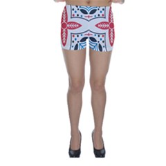 Skinny Shorts Back