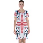 Motif Short Sleeve Nightdress