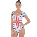 Motif Short Sleeve Leotard 
