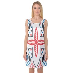 Sleeveless Satin Nightdress 