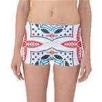 Motif Boyleg Bikini Bottoms
