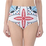 Motif Classic High-Waist Bikini Bottoms