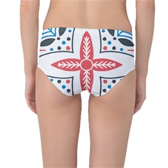 Mid-Waist Bikini Bottoms 