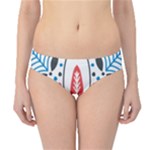 Motif Hipster Bikini Bottoms