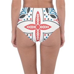 Reversible High-Waist Bikini Bottoms 