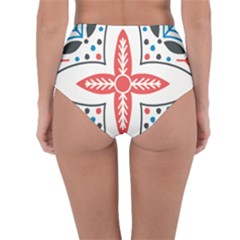 Reversible High-Waist Bikini Bottoms 